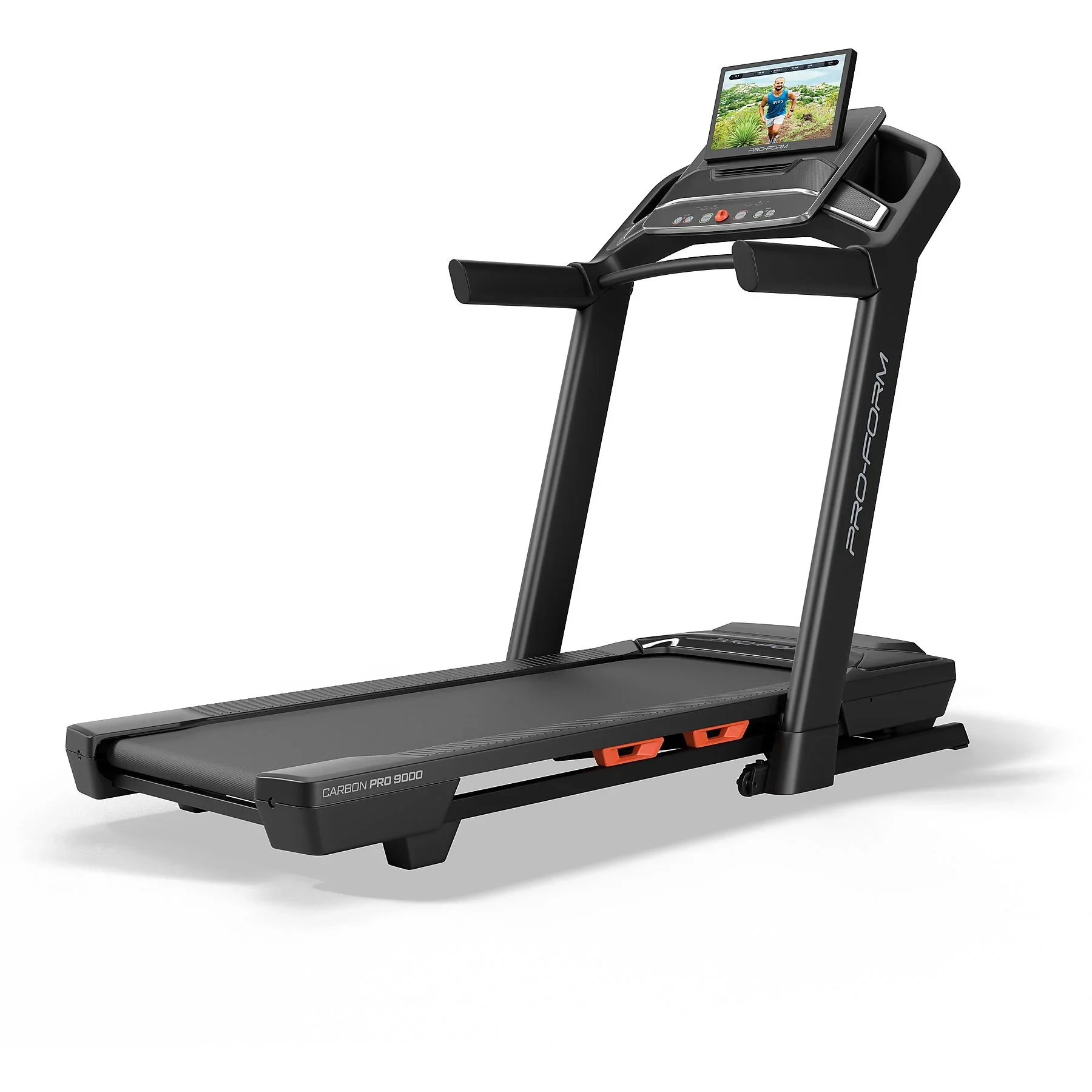 PROFORM Carbon Pro 9000 – Premium Laufband mit 16″ Touchscreen & +12 % Steigung, Grau