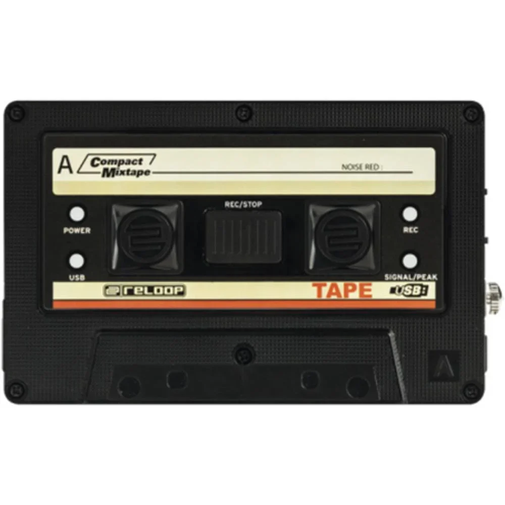 Reloop Tape – Audio-Recorder Schwarz / Weiß