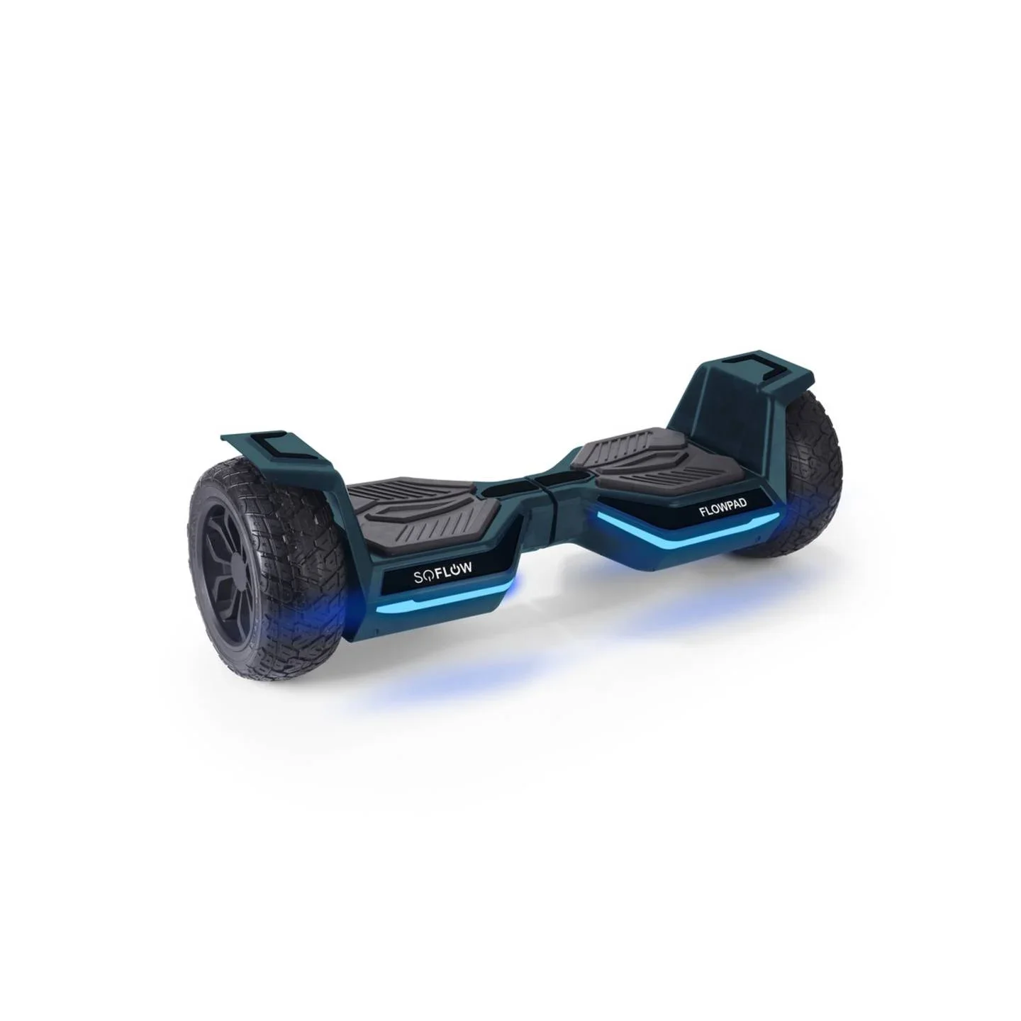 SoFlow Flowpad X – Selbstbalancierender Roller (Schwarz/Grün)