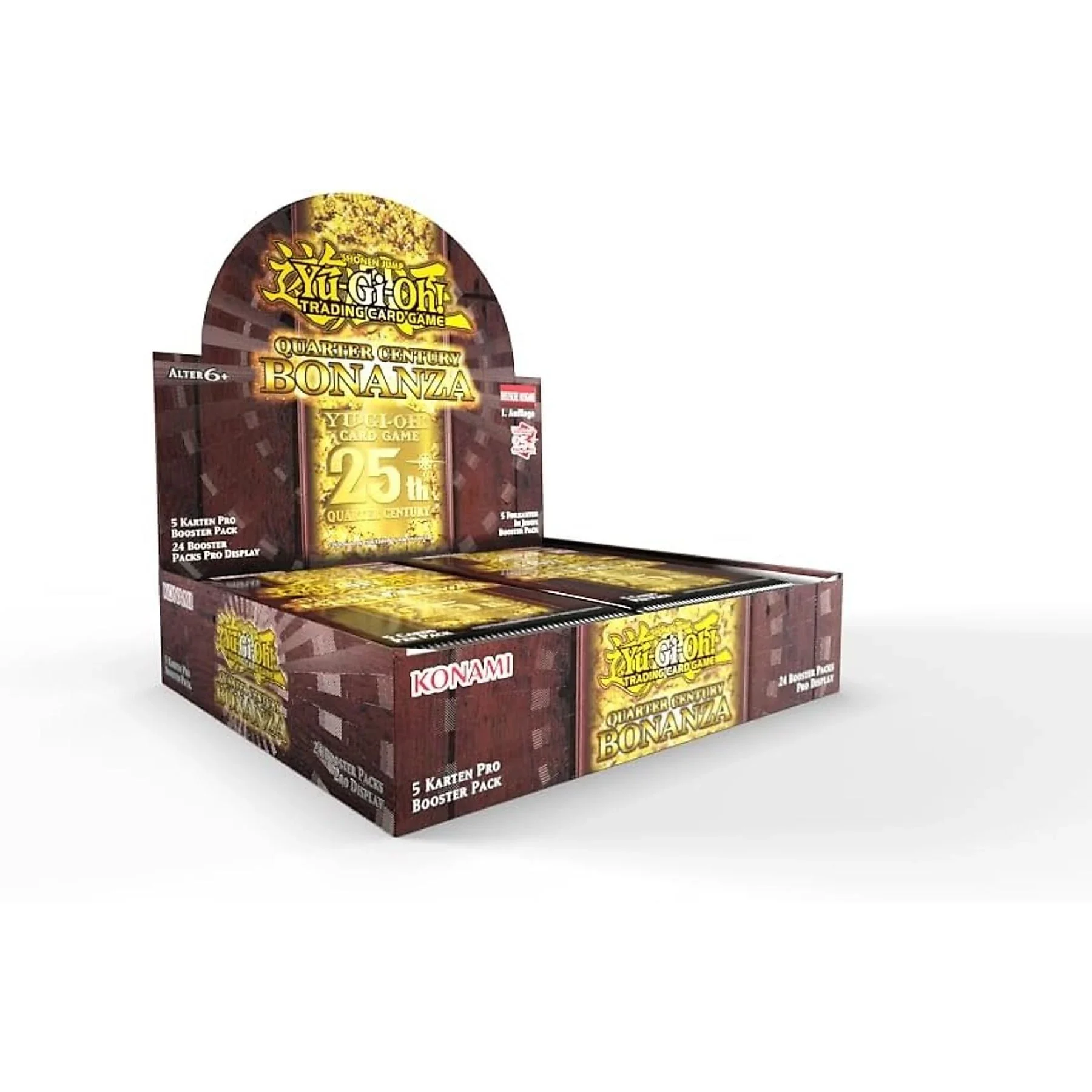 KONAMI Yu-Gi-Oh! Quarter Century Bonanza Display (24)