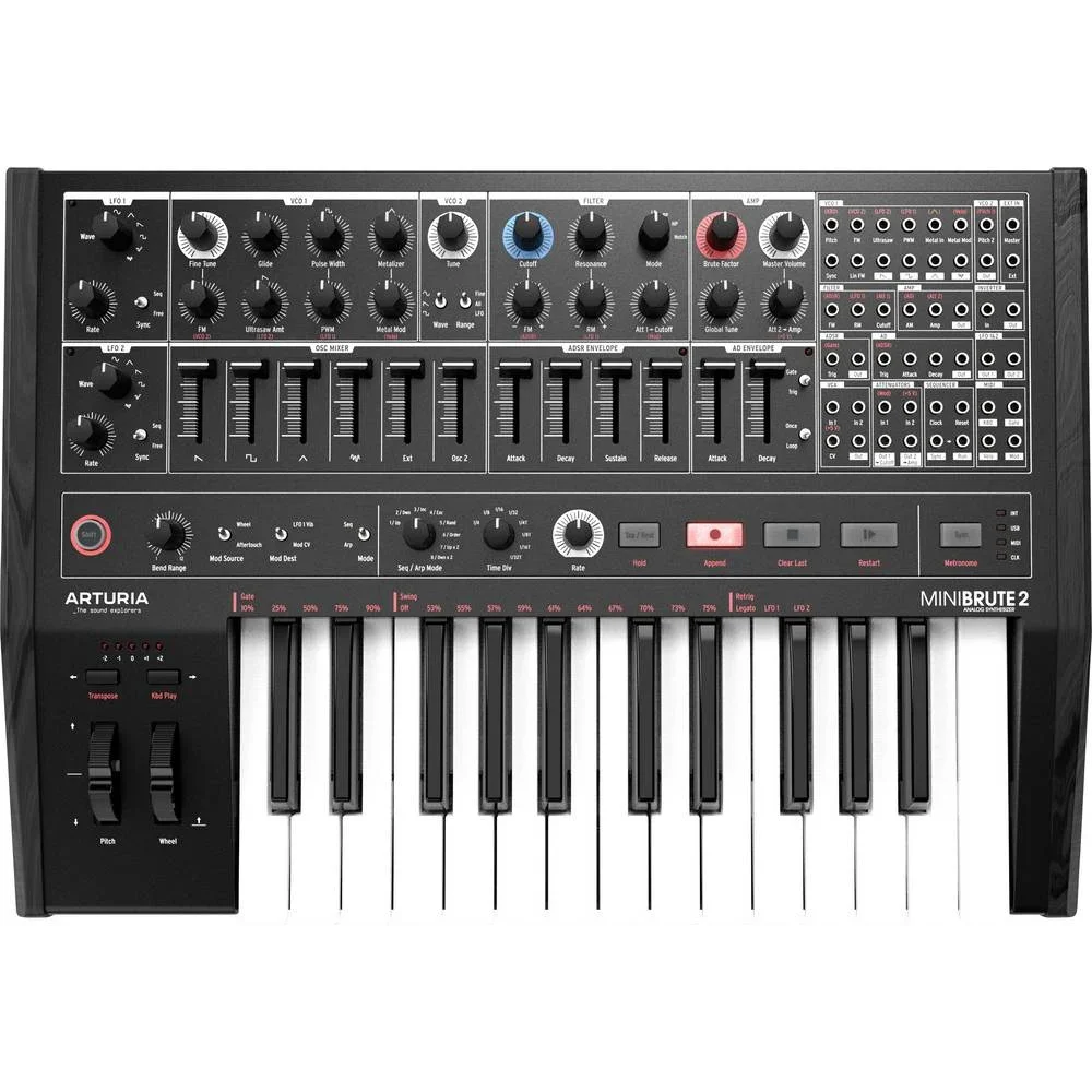Arturia MiniBrute 2 – Noir Limited Edition Analogsynthesizer