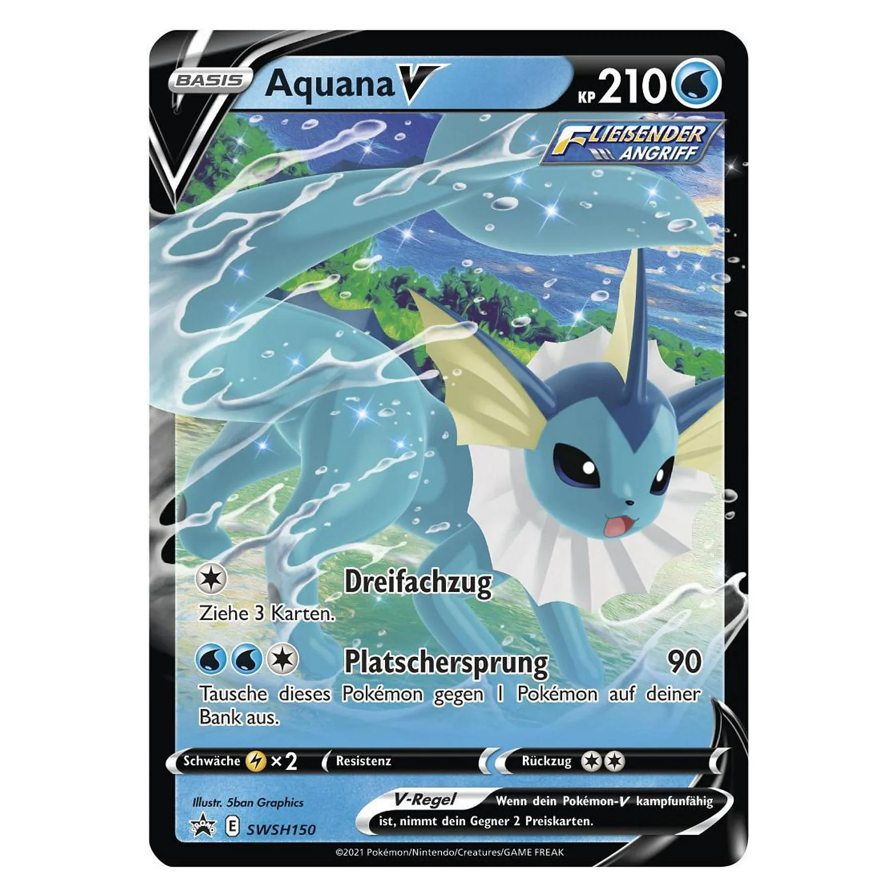 45350 PKM Pokémon Tin 96 Aquana-V
