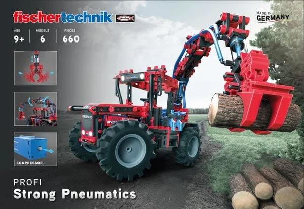 fischertechnik PROFI Strong Pneumatics – Konstruktionsbaukasten
