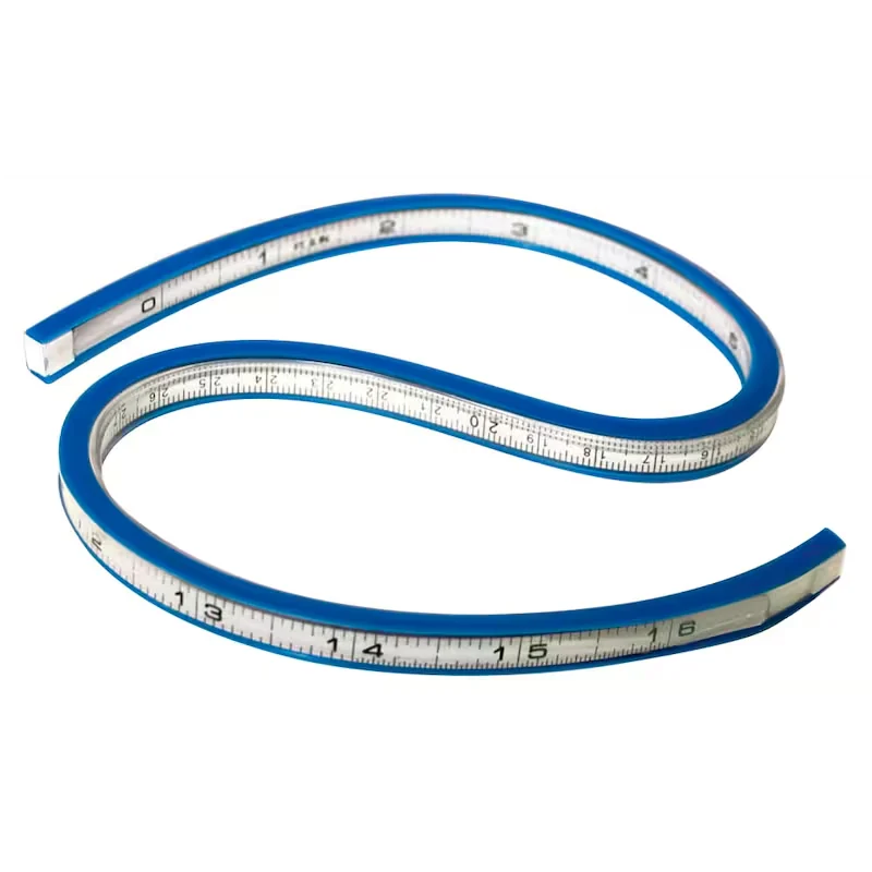 Flexibles Kurvenlineal TC-385, weiß