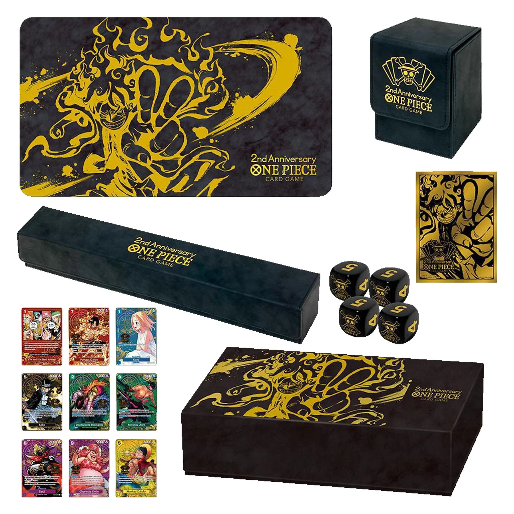 BANDAI One Piece Card Game – Japanese 2nd Anniversary Set
