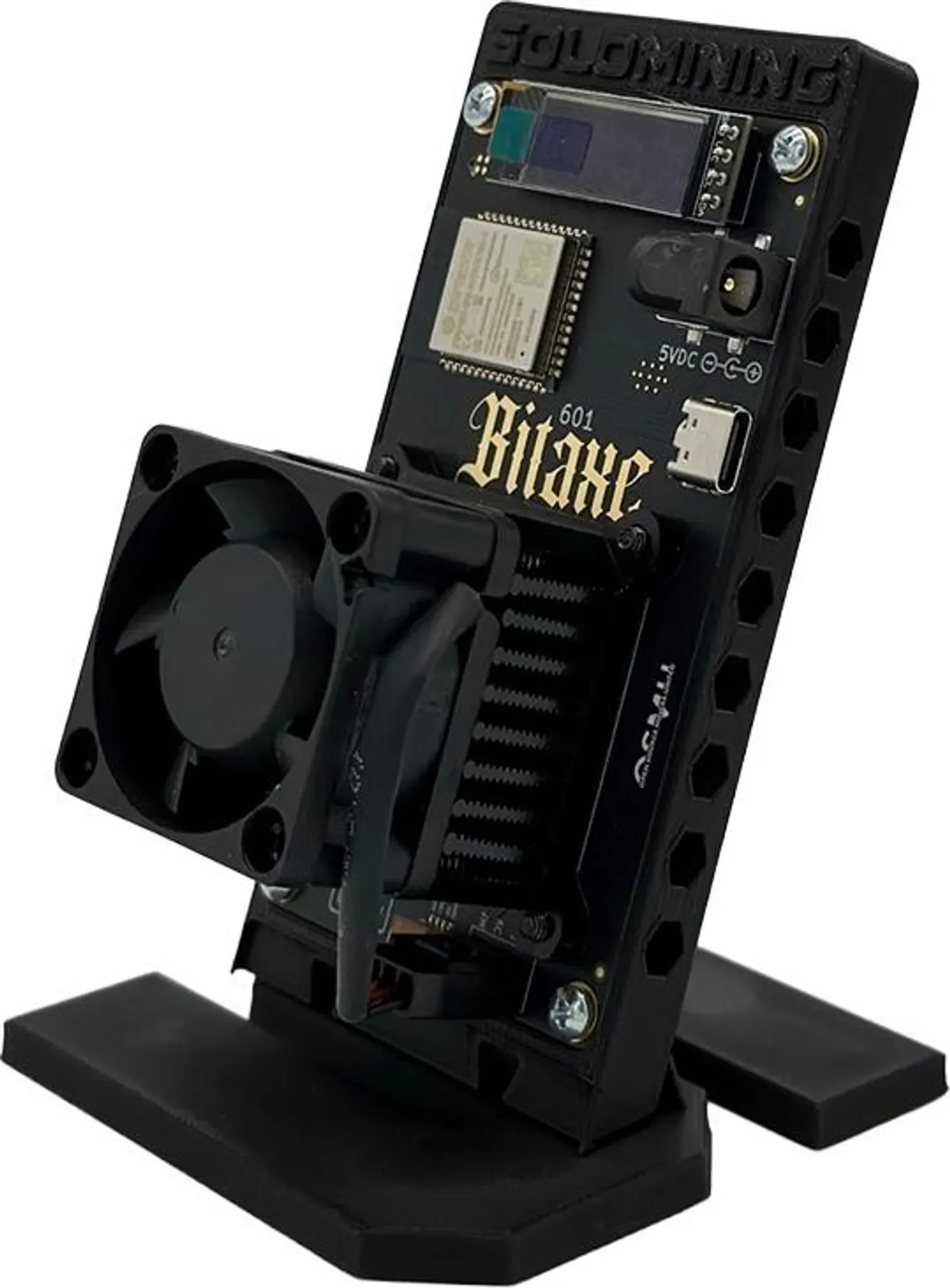 Bitaxe 601 Gamma – Germany Edition – 1,3 TH/s • CE-zertifiziert • Bitcoin Solo Miner • Internationales Netzteil