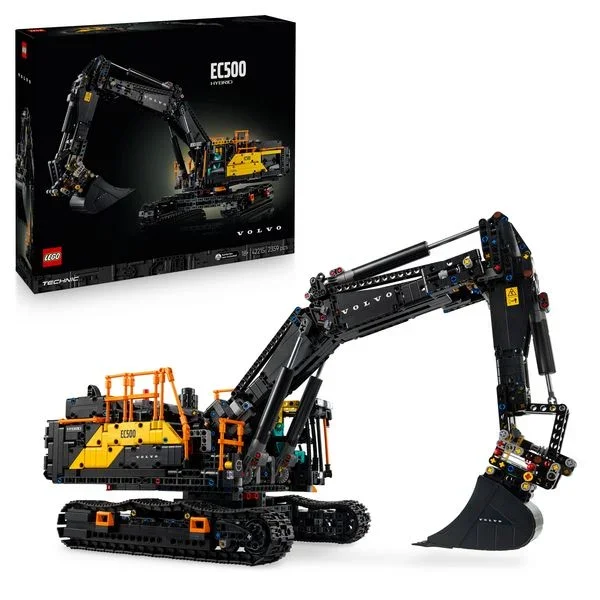 LEGO Technic 42215 – Volvo EC500 Hybrid-Bagger • 2.359 Teile • Motorisiert • Modell für Erwachsene