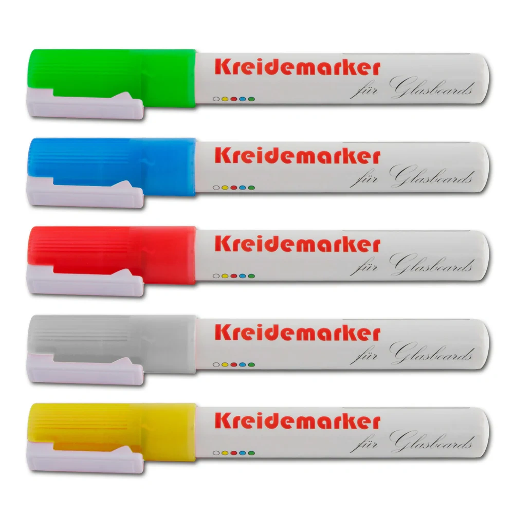 Office Marshal Kreidemarker – 5er-Set